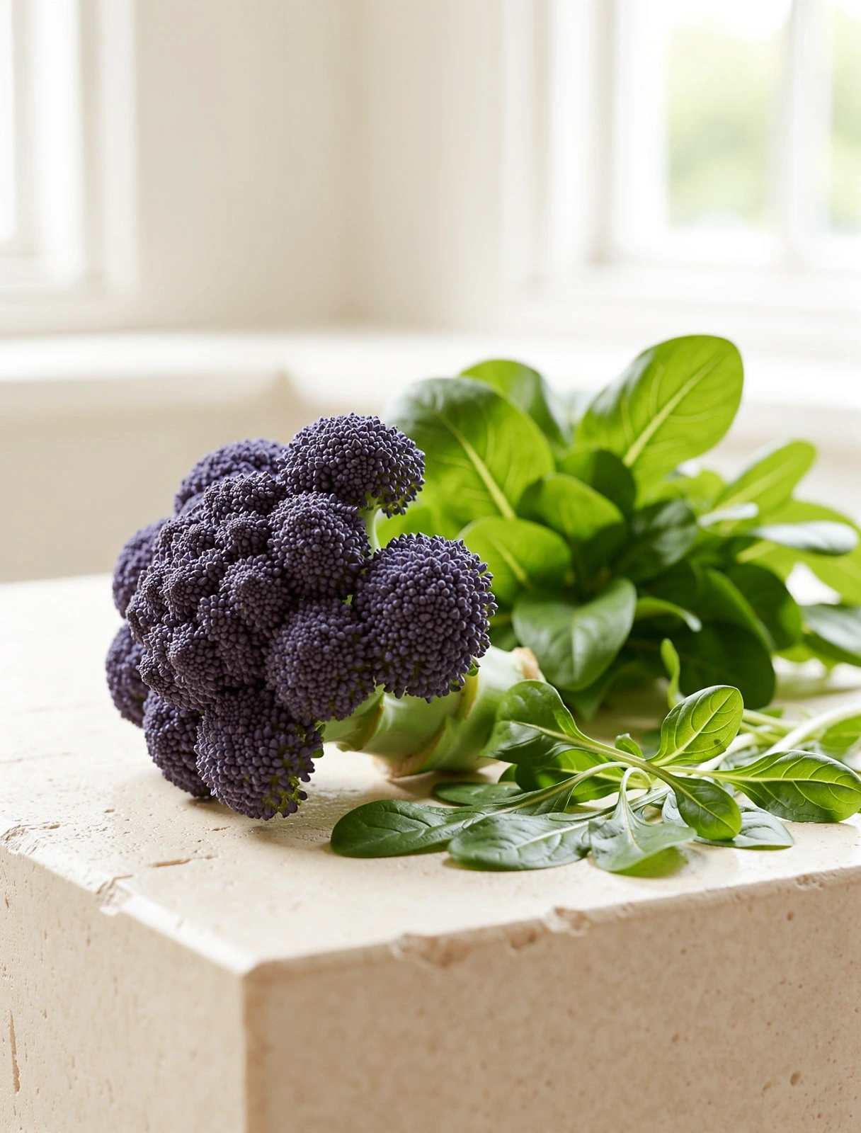 Fresh seasonal UK greens